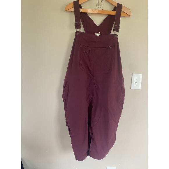 Duluth Trading Company Heirloom Overall Shorts 3X Purple-Red - Picture 1 of 6